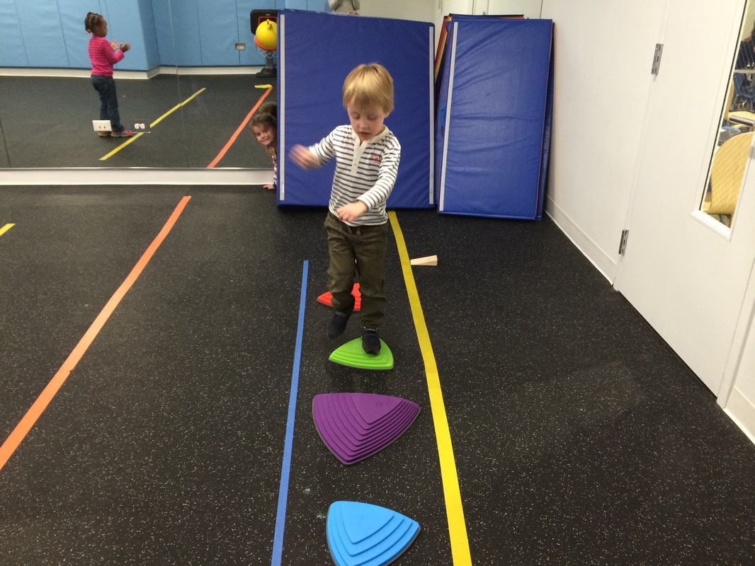 indoor obstacle course for children